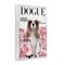Stupell Industries Funny Floral Dog Magazine Framed Giclee, design by Sasha